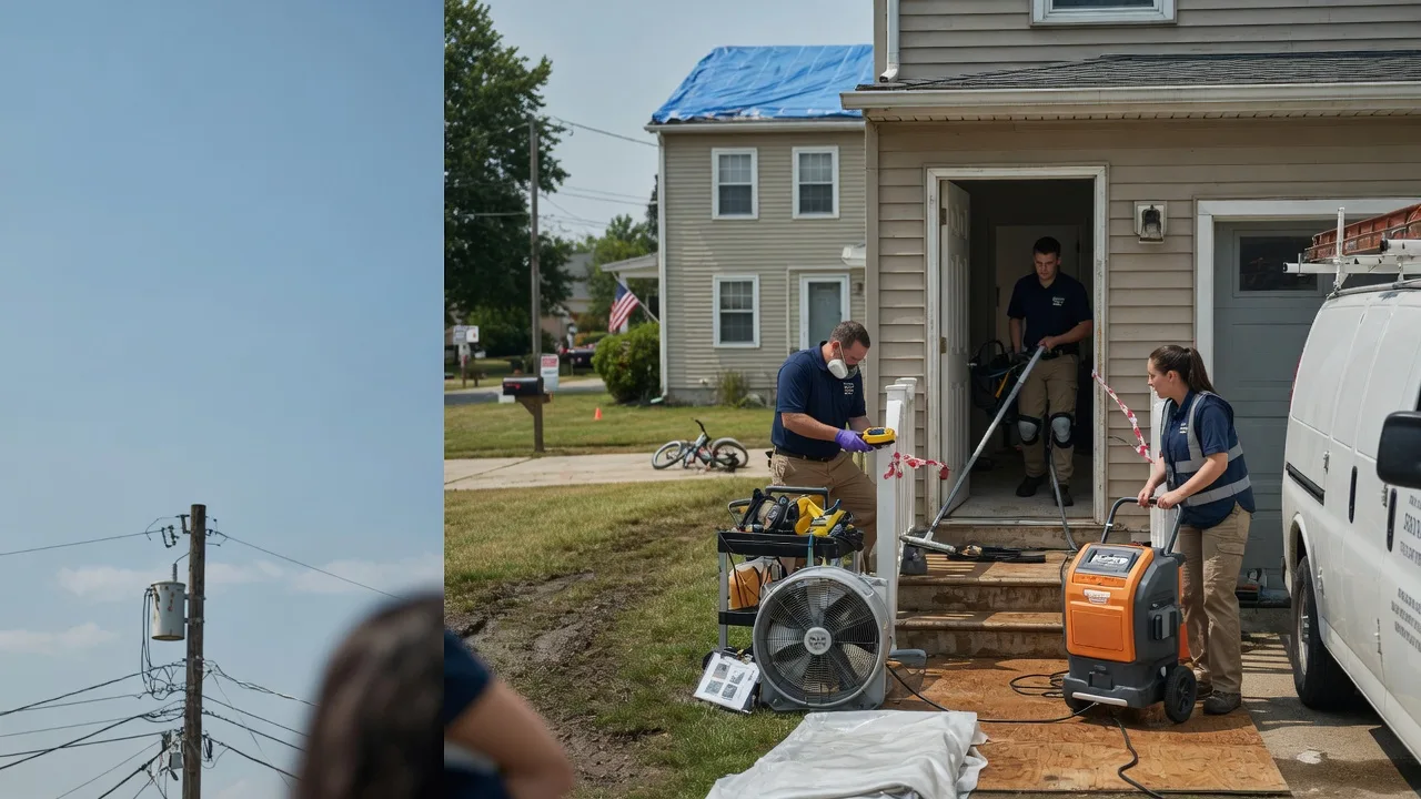 Water Damage Repair in Folsom, WV near me